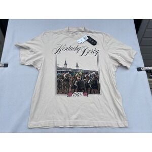 Abercrombie & Fitch Cream Kentucky Derby Tee
